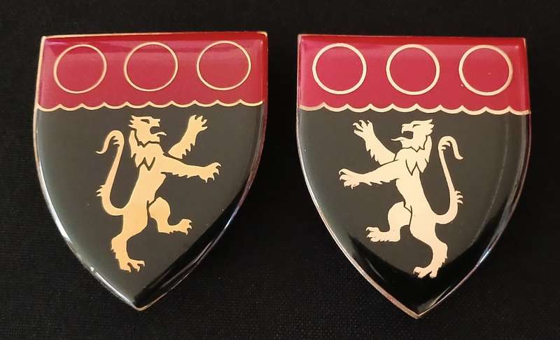 SADF CAPE FIELD ARILERY SHOULDER FLASHES                           H84