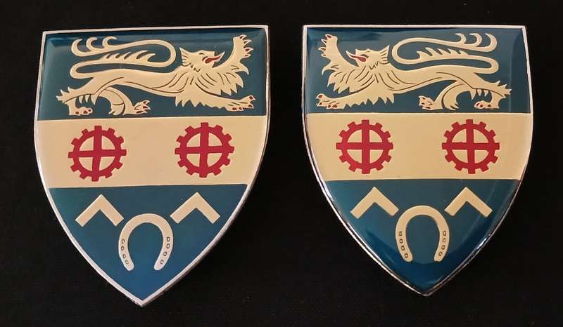 SADF PIETERSBURG COMMNDO SHOULDER FLASHES     ` RARE `                       H87