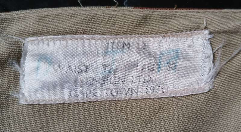 KOEVOET/ POLICE SPECIAL TASK FORCE -CAMO Trousers