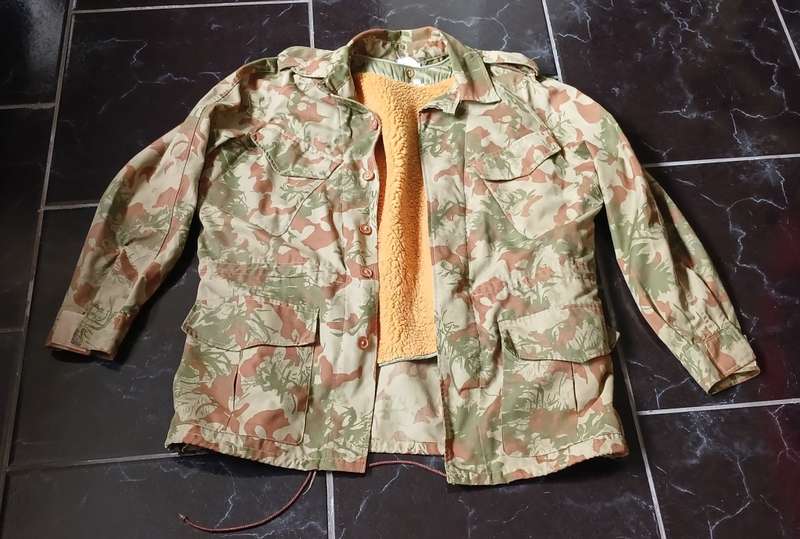 KOEVOET/ POLICE SPECIAL TASK FORCE -CAMO - Jacket With Removable Wool Liner