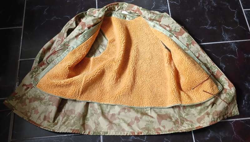 KOEVOET/ POLICE SPECIAL TASK FORCE -CAMO - Jacket With Removable Wool Liner