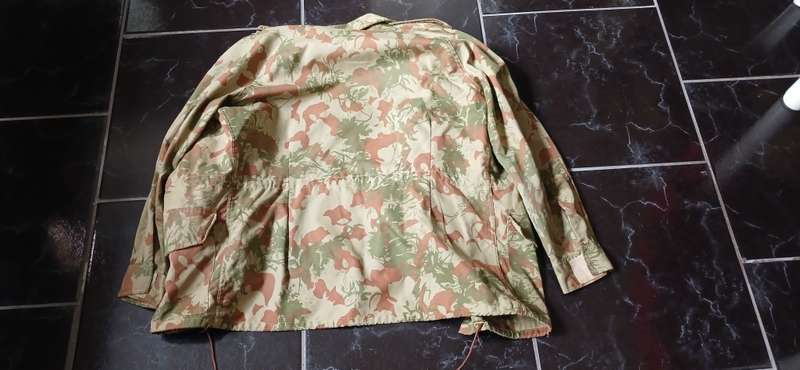 KOEVOET/ POLICE SPECIAL TASK FORCE -CAMO - Jacket With Removable Wool Liner
