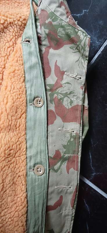 KOEVOET/ POLICE SPECIAL TASK FORCE -CAMO - Jacket With Removable Wool Liner