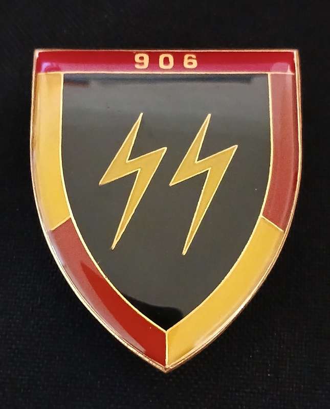 SWA 906 BATTALION  POCKET FLASH  ( 906 Special Service Company )      ` SCARCE`     PF29