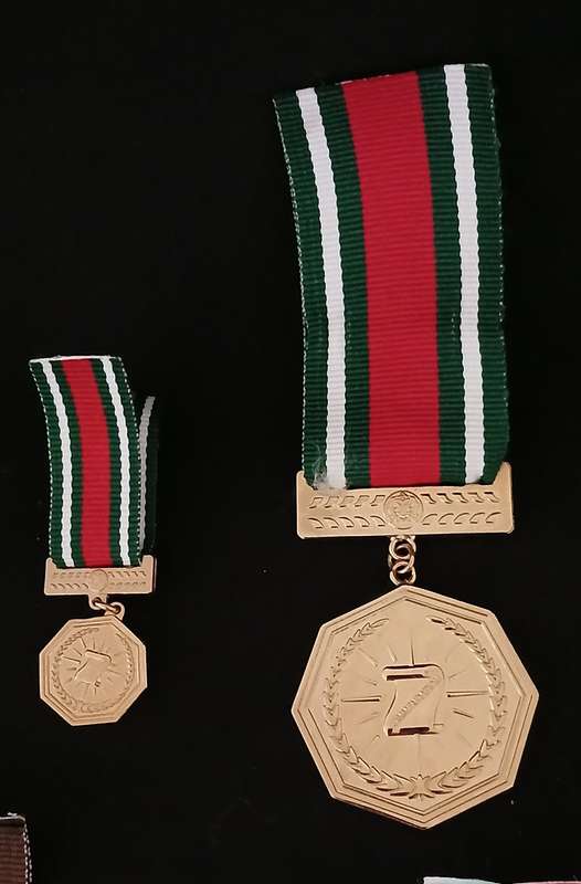 Namibia POLICE Medals Full Size And Miniatures ` MINT CONDITION `