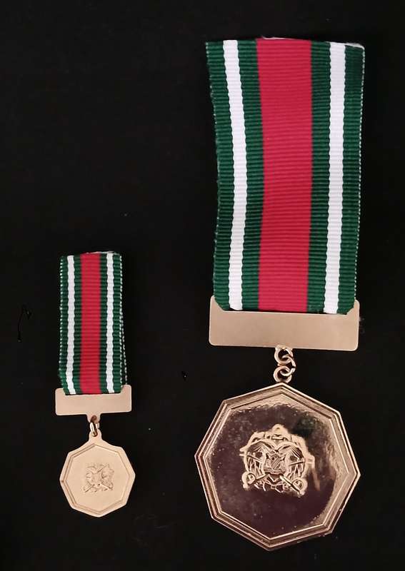 Namibia POLICE Medals Full Size And Miniatures ` MINT CONDITION `