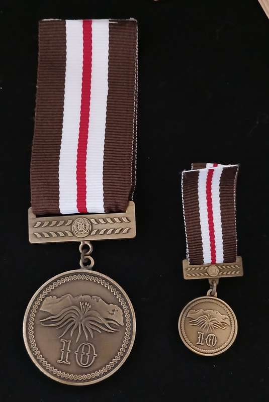 Namibia POLICE Medals Full Size And Miniatures ` MINT CONDITION `