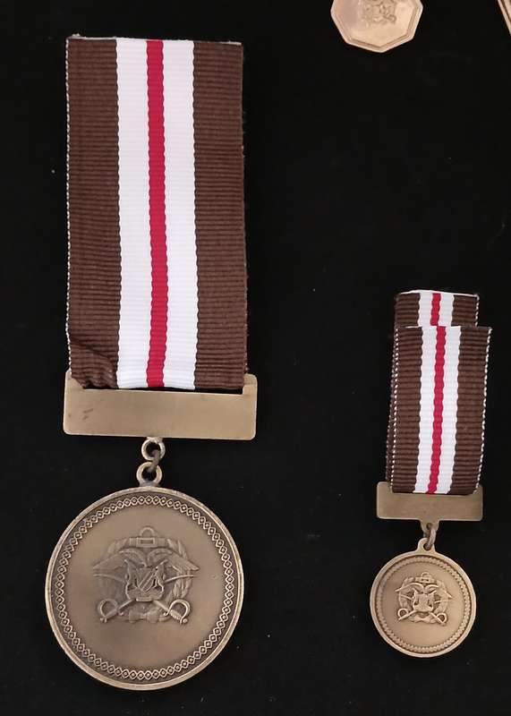 Namibia POLICE Medals Full Size And Miniatures ` MINT CONDITION `