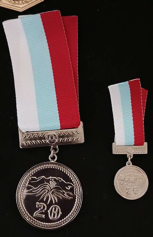 Namibia POLICE Medals Full Size And Miniatures ` MINT CONDITION `