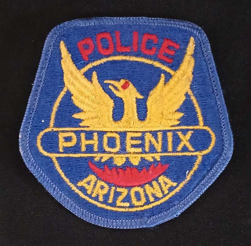 Phoenix Police (Arizona) Shoulder Patch - from the 1970`s                 V7