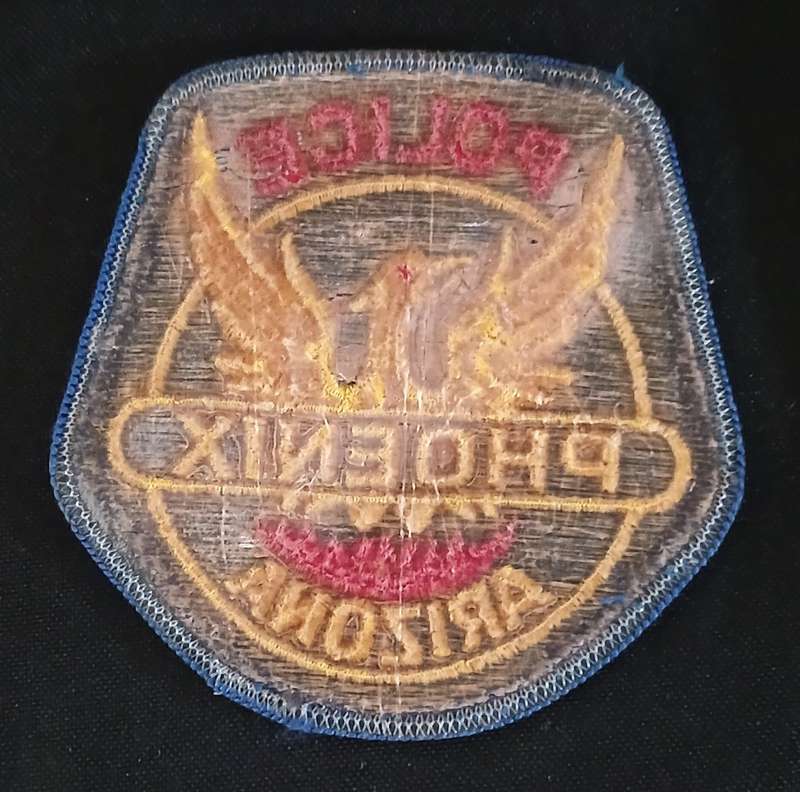 Phoenix Police (Arizona) Shoulder Patch - from the 1970`s                 V7