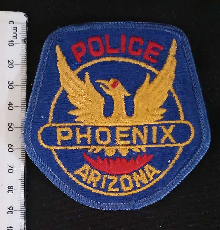 Phoenix Police (Arizona) Shoulder Patch - from the 1970`s                 V7