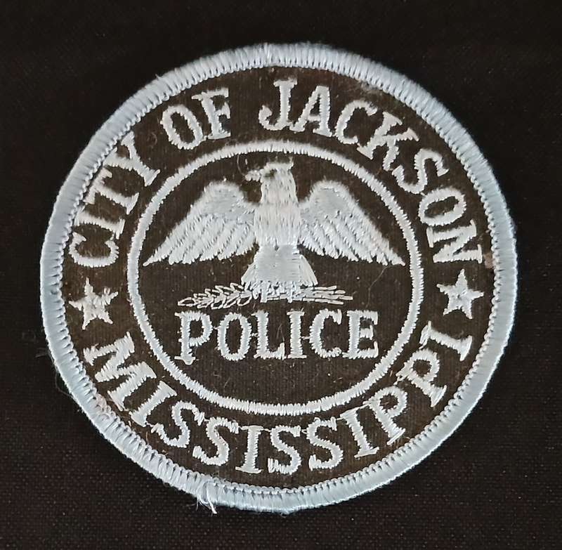 CITY OF JACKSON MISSISSIPPI POLICE Cloth Badge                            V9