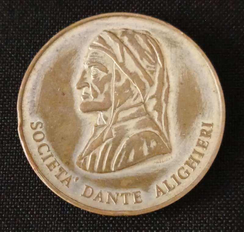 Societa Dante Alighieri   Medallion                       V17