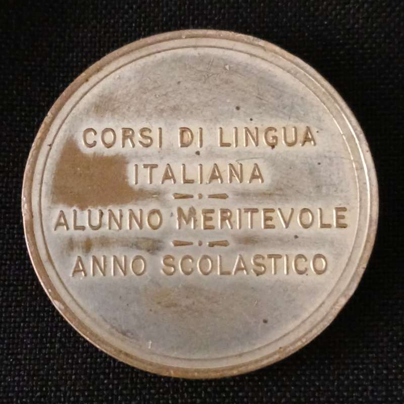 Societa Dante Alighieri   Medallion                       V17
