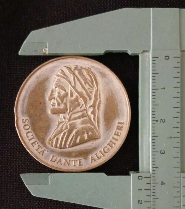 Societa Dante Alighieri   Medallion                       V17