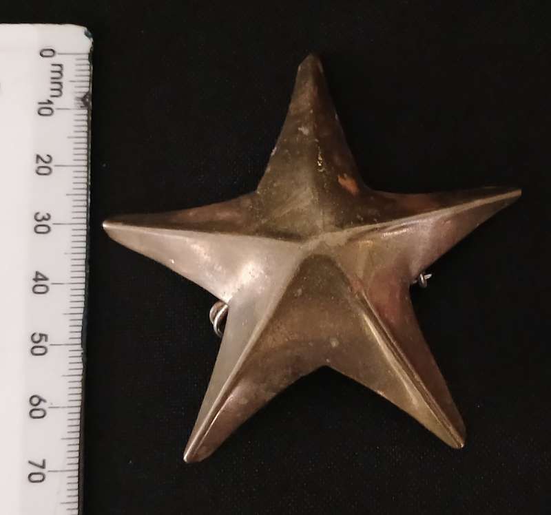 WW 2 TRENCH ART  ` BRASS `                    V29