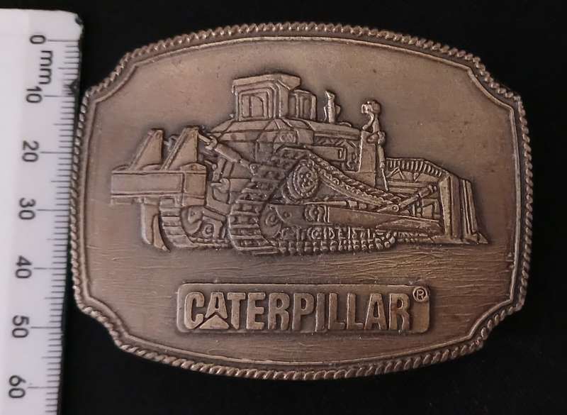 CATERPILLAR BELT BUCKLE                          V30