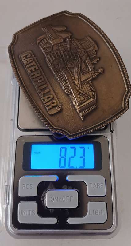 CATERPILLAR BELT BUCKLE                          V30
