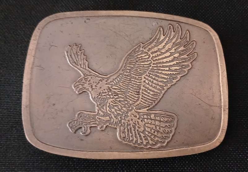 BELT BUCKLE WITH EAGEL                           V31