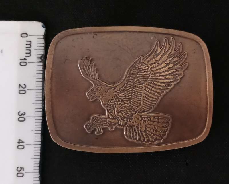BELT BUCKLE WITH EAGEL                           V31