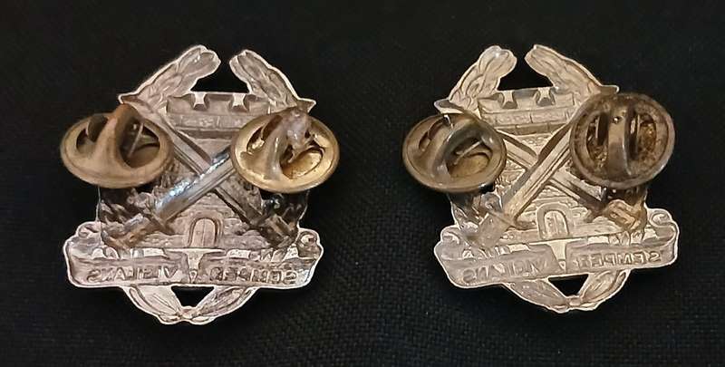 SA. SPECIAL SERVICE CORPS COLLAR / BERET BADGES               V35