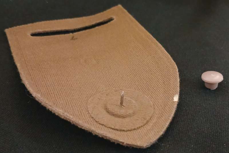 SADF  FREE STATE COMMAND WITH CHIEF OF THE ARMY COMMAND TUPPER FLASH    V37