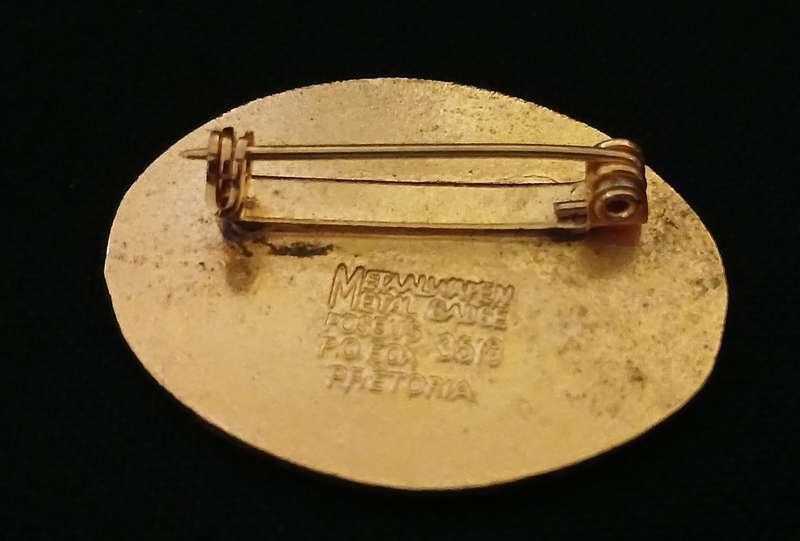 Vintage ATKV Vroue En Moederbeweging Enamel Badge                       V39