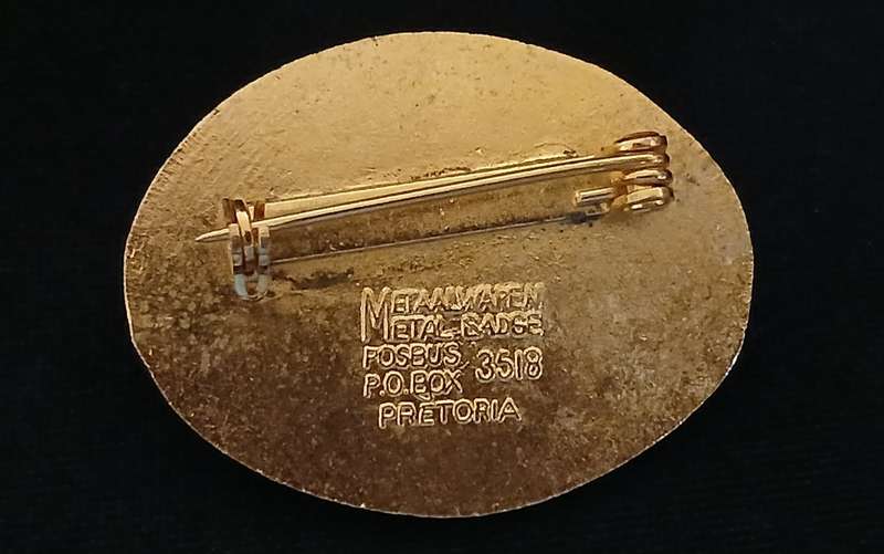 Vintage ATKV Vroue En Moederbeweging Enamel Badge                       V39