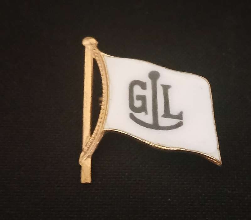 German Shipping Company G.L. Badge V54