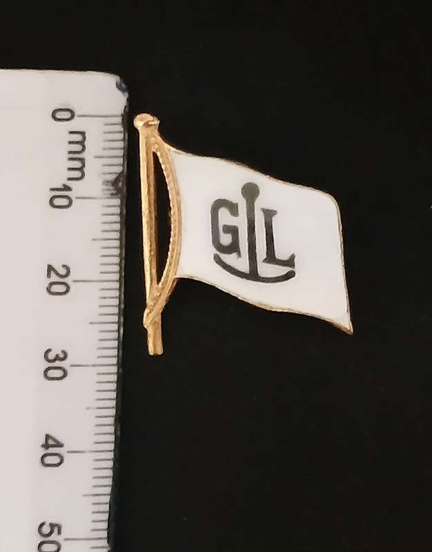 German Shipping Company G.L. Badge V54