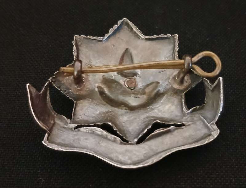 CHESHIRE REGIMENT BI - METAL CAP BADGE                         V55