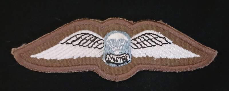 STATIC LINE INSTRUCTOR CLOTH WINGS  ( POSIBLE REPLICA )                      V70