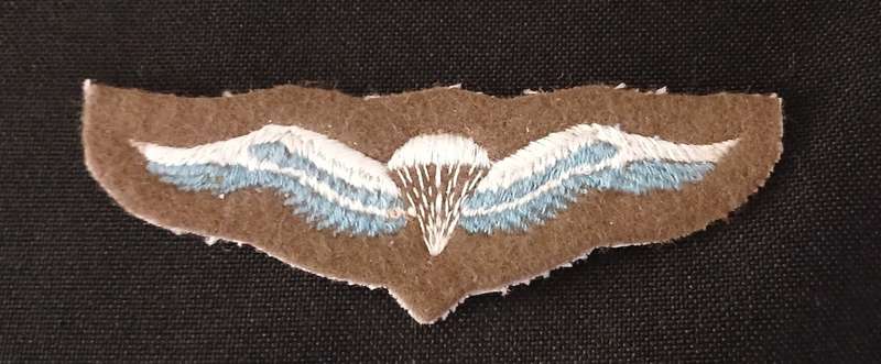 SA PARACHUTE BASIC WINGS FIRST T STYLE / PATTERN  ---- EARLY 1960`S                            V79