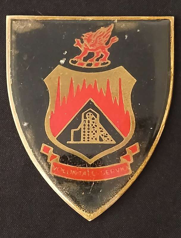 MINES RESCUE SERVICES SOUTH AFRICA PLAQUE BADGE              ` SCARCE `               V102