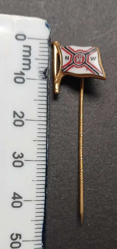 VINTAGE NORDERWERFT HAMBURG LAPEL PIN                V112