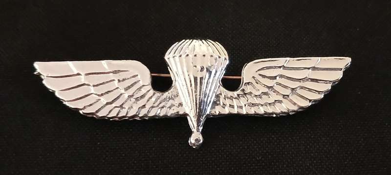 First Issue Early 1950s Greek Parachutist Para Wings Badge Airborne Badge Greece    V126