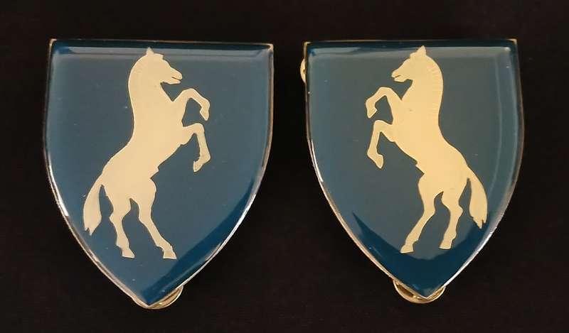 SADF BLOEMFONTEIN STAD COMMANDO SHOULDER FLASHES ` Very SCARCE `   V127
