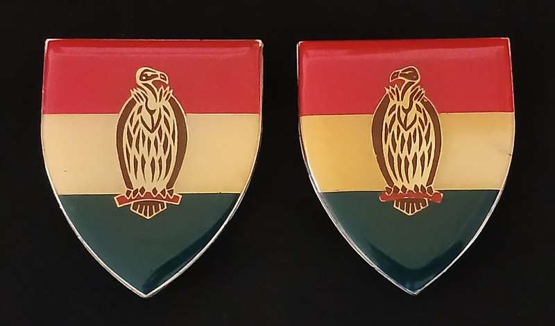 SADF LYDENBURG COMMANDO SHOULDER FLASHES    1ST ISSUE      ``RARE``           D150