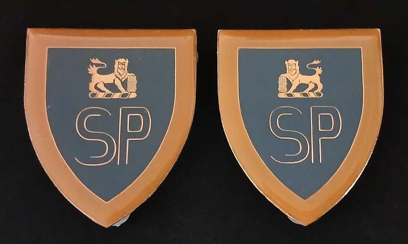 SA. ARMY STATE PRESIDENTS GUARD SHOULDER FLASHES                          D161