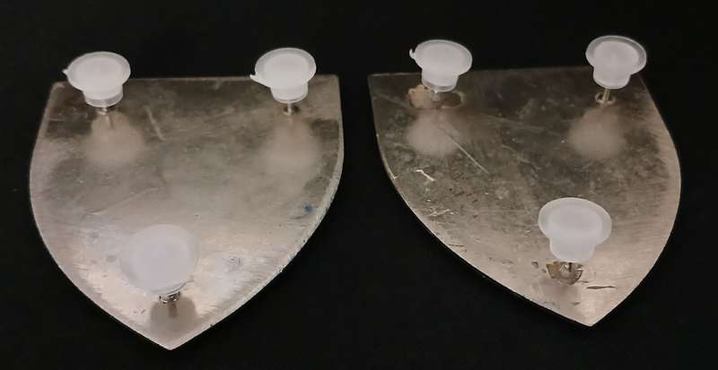 SADF 93 AMMUNITION DEPOT SHOULDER FLASHES           D167