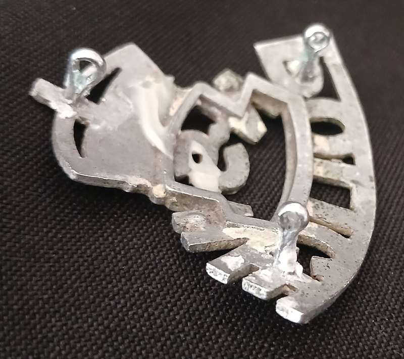 NSW POLICE HAT BADGE   ( CRICA 1916 - 1954 )      `` RARE ``             C7