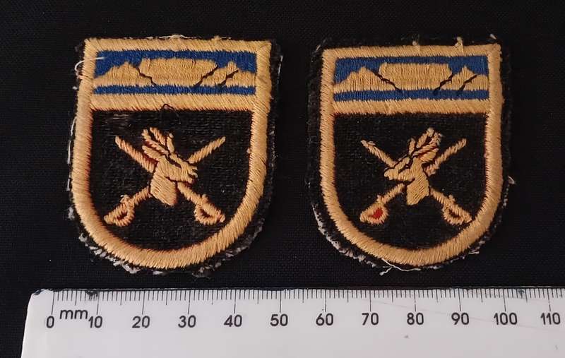 SADF WESTERN PROVINCE COMMAND PATCHES ( EMBROIDERED )       C10