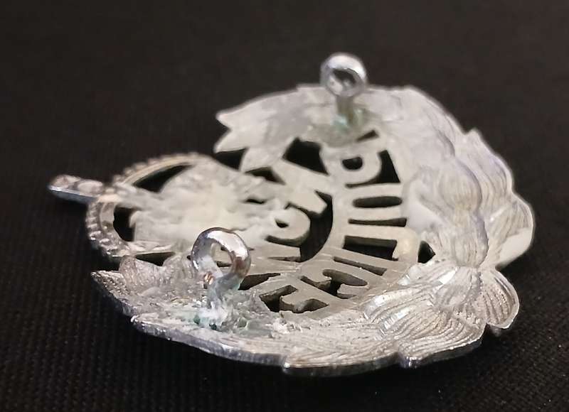 NSW POLICE COMMISSIONED OFFICERS CAP BADGE  ``` RARE ```               C11