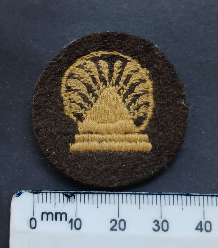 SWAZILAND ROYAL GUARDS CLOTH PATCH                    C13
