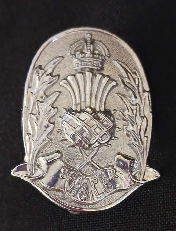SCOTTISH POLICE CAP BADGE  PRE 1952                     C20