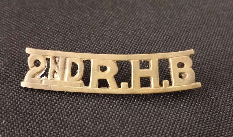 SOUTH AFRICA 2ND RAILWAYS AND HARBOURS BRIGADE TITLE  1921 - 1929   ( Only One Lug )             C22