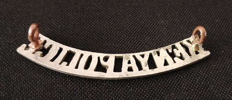 KENYA POLICE SHOULDER TITLE                  C25