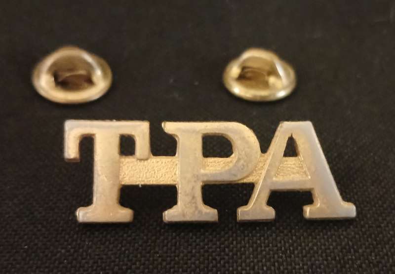 TRANSVAAL TRAFIC POLICE TPA SHOULDER TITLE                   C29