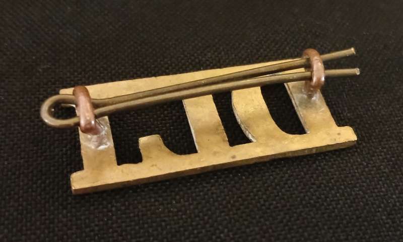 DURBAN LIGHT INFANTRY D.L.I SHOULDER TITLE (1897- 1920)         C31